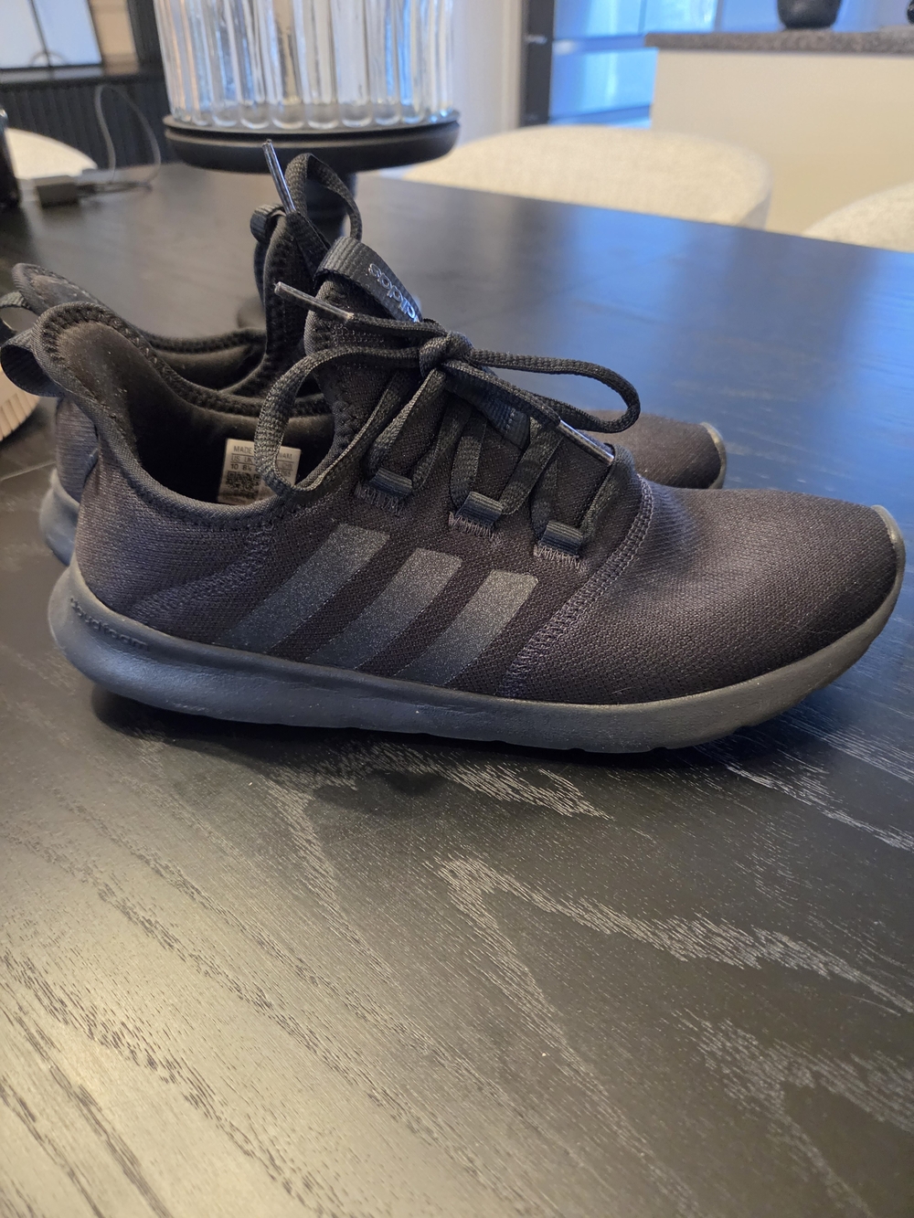 adidas Men’s Black Knit Lace-Up Sneakers